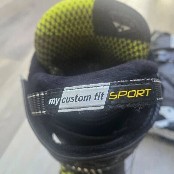Salomon Quest Access 90 downhill ski boots QST black and neon yellow hike/ride main image 6